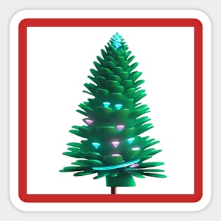 Christmas tree Sticker